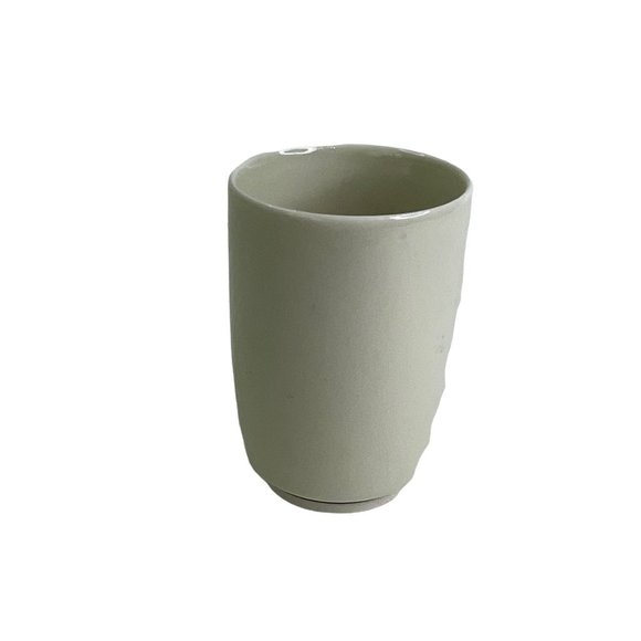 Vintage Geisha Girl Saki Tea Cup 3.25" x 2" Hand Painted Porcelain Japan - Picture 5 of 7